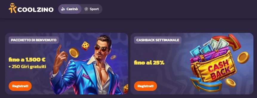 Coolzino Casino in Svizzera