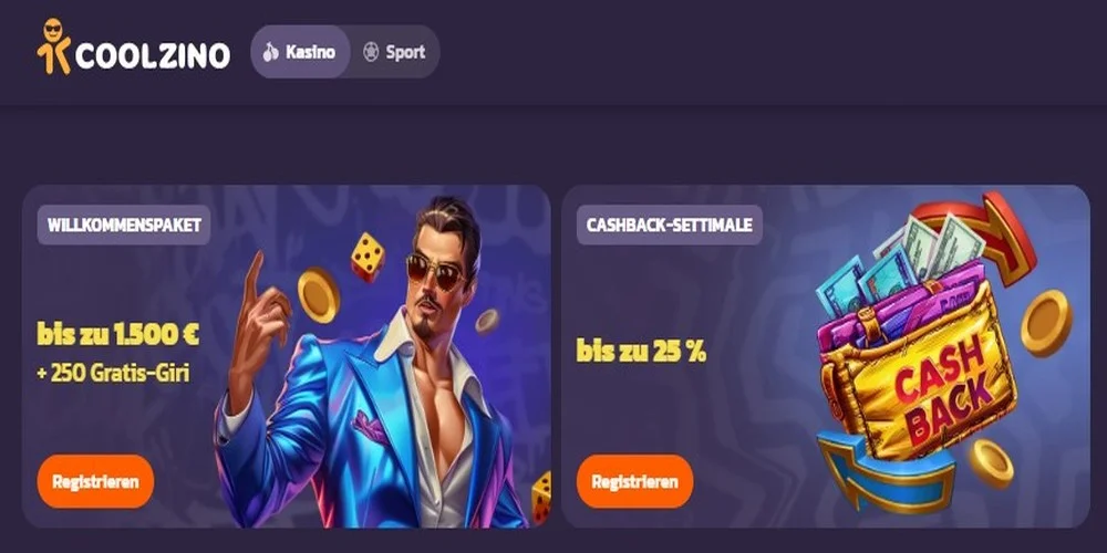 Coolzino Casino in der Schweiz